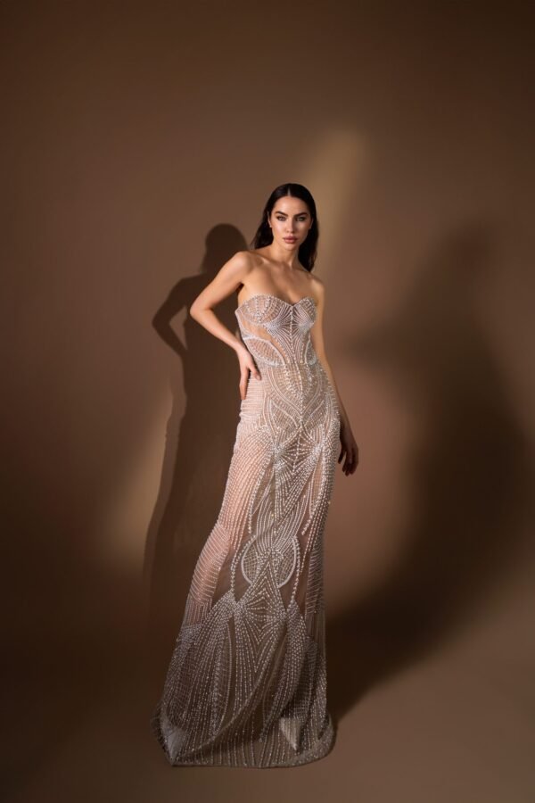 OS-2416 nude-long-elegant-dress